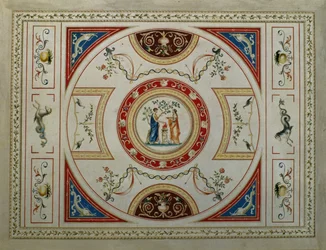 Conception néoclassique pour une page de titre, 1776